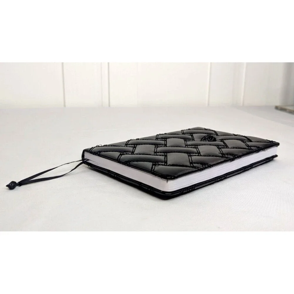 Kurt Geiger Notebook - Black, Lined, Designer, NWT